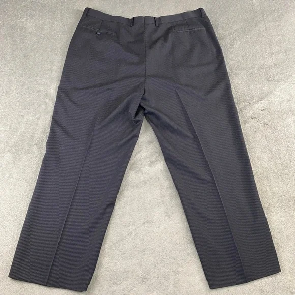 Jones New York Collection Men's L 48 Pinstripe Wool Suit‎ Jacket and Pants Set